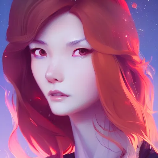 Image similar to a portrait of wlop, art by lois van baarle and loish and ross tran and rossdraws and sam yang and samdoesarts and artgerm and saruei and disney and wlop, digital art, highly detailed, intricate, sharp focus, trending on artstation hq, deviantart, unreal engine 5, 4 k uhd image