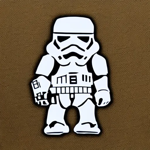 Image similar to a mouse stormtrooper