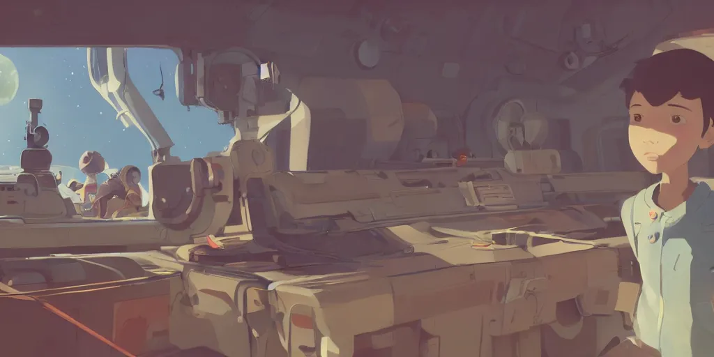 Image similar to young women, landing on the space station settlement, by cory loftis & akihiko yoshida & james gilleard & atey ghailan & makoto shinkai & goro fujita & studio ghibli, rim light, exquisite lighting, clear focus, very coherent, plain background, soft painting, photorealistic, unreal engine 5, 8 k