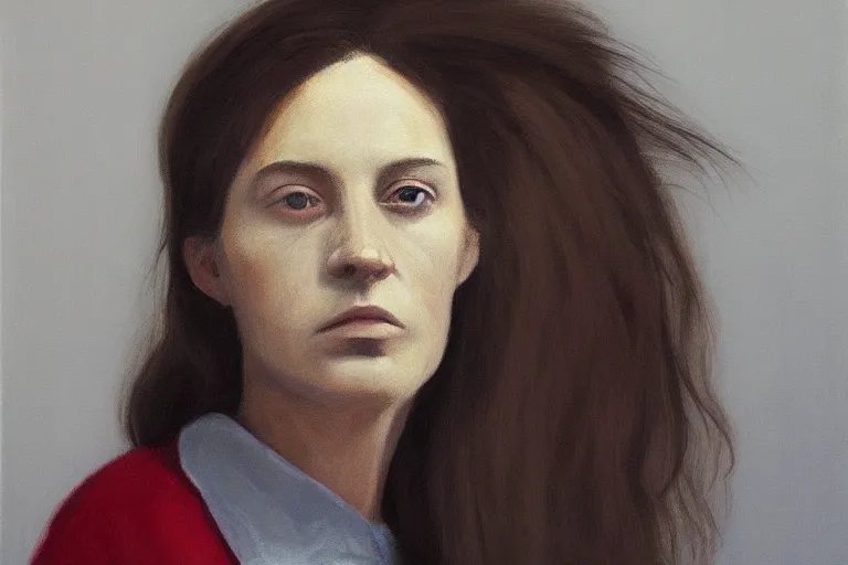 Image similar to woman portrait artwork by tim eitel