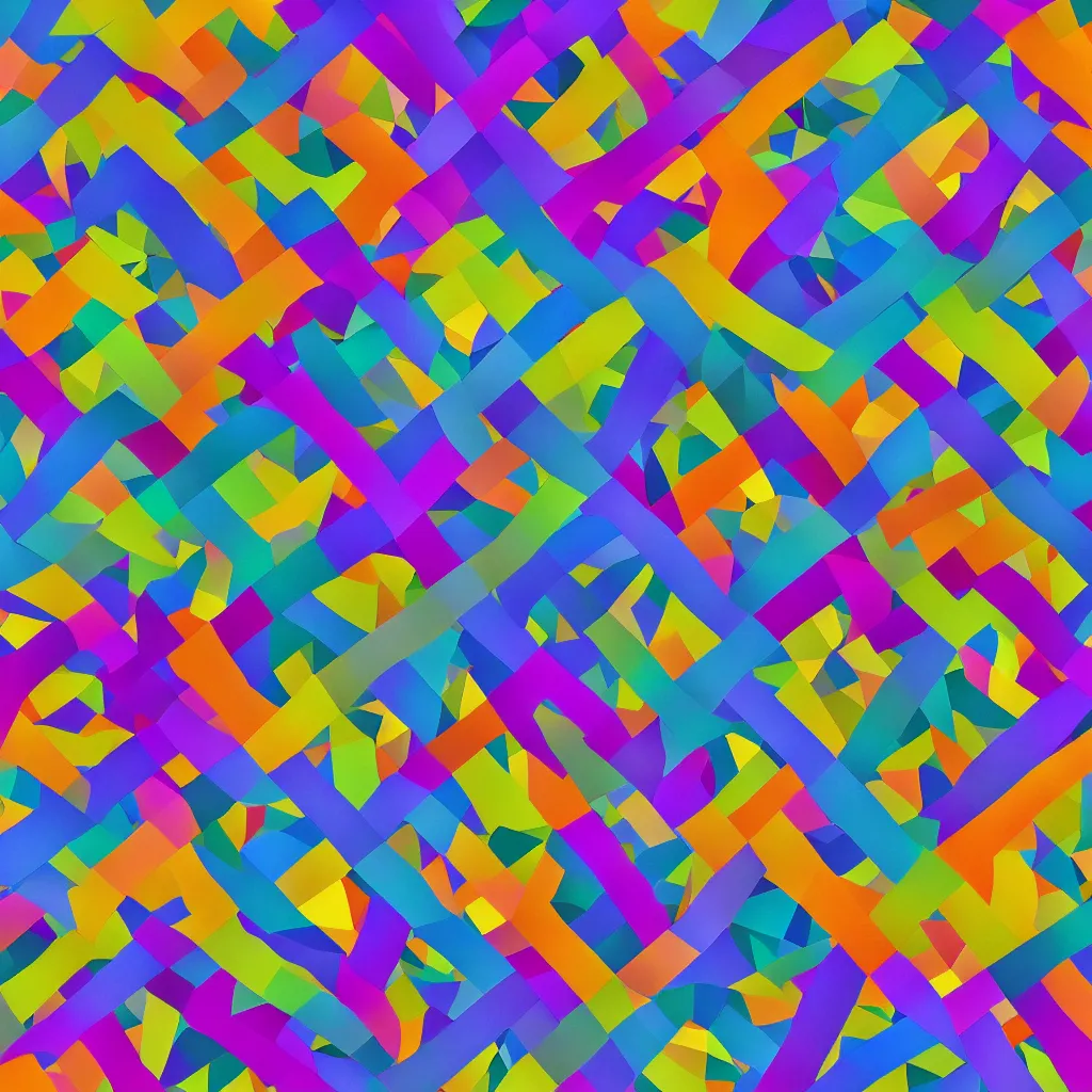 Image similar to geometric tessellation, bright colors, ephemeral, dreamy, highly detailed, 4 k, 8 k