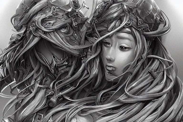 Image similar to “ a extremely detailed stunning drawings by artstation ”