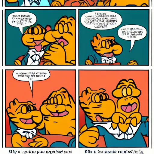 Image similar to garfield comic