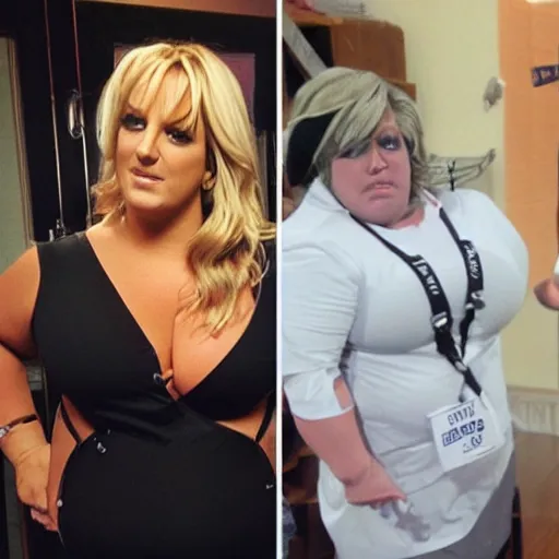 Image similar to britni spears featured on an episode of my 6 0 0 - lb life