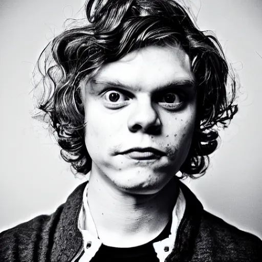 Image similar to evan peters photographed by terry richardson