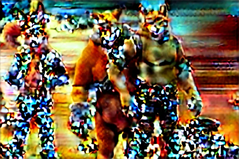 Image similar to nick wilde, heavily armed and armored facing down armageddon in a dark and gritty reboot from the makers of mad max : fury road : witness me