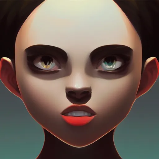 Image similar to face icon stylized minimalist contact 1 9 9 7, loftis, cory behance hd by jesper ejsing, by rhads, makoto shinkai and lois van baarle, ilya kuvshinov, rossdraws global illumination