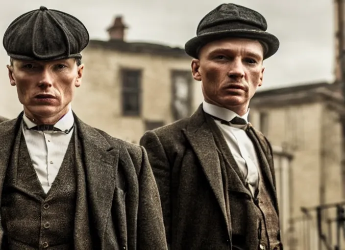 a scene from the tv series peaky blinders, Stable Diffusion