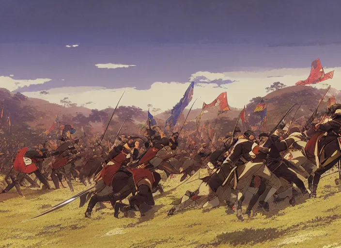 Prompt: battle of balaclava in october 1 8 5 4, finely detailed perfect art, painted by greg rutkowski makoto shinkai takashi takeuchi studio ghibli