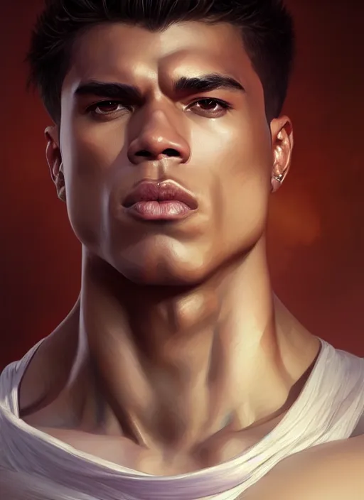 Prompt: portrait of aggressive mariano diaz mejia, d & d, muscular! white, fantasy, intricate, elegant, highly detailed, digital painting, artstation, concept art, smooth, sharp focus, illustration, art by artgerm and greg rutkowski and alphonse mucha