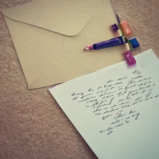 Prompt: letters