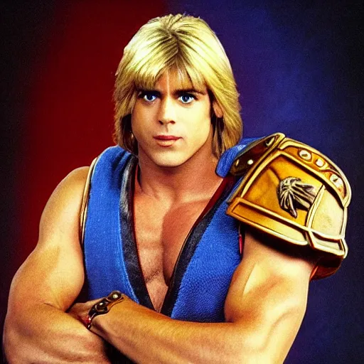 Image similar to joey from friends, heman style