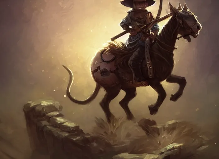 Image similar to cute little cat with wide - brimmed hat riding horse, tiny, small, miniature animal, baby animal, short, pale black armor, cute and adorable, pretty, beautiful, dnd character art portrait, matte fantasy painting, deviantart artstation, by jason felix by steve argyle by tyler jacobson by peter mohrbacher, cinematic lighting