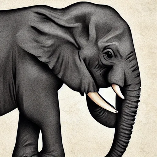 Image similar to an elephant in a cool hip pose wearing a black baseball cap