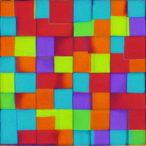 Image similar to large squares of different colors