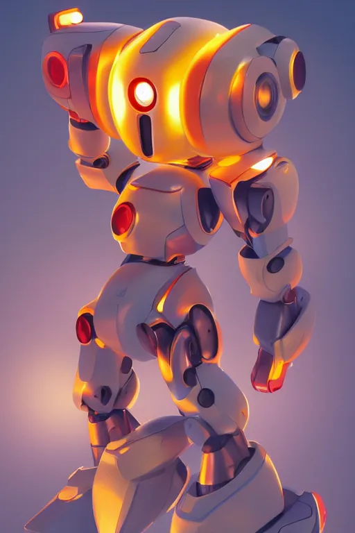 Image similar to metabots medabots medarotto medarot robot minimalist comics, behance hd by jesper ejsing, by rhads, makoto shinkai and lois van baarle, ilya kuvshinov, rossdraws global illumination ray tracing hdr radiating a glowing aura