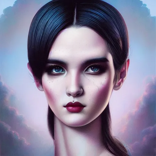 Image similar to Lofi portrait by Tristan Eaton Stanley Artgerm and Tom Bagshaw