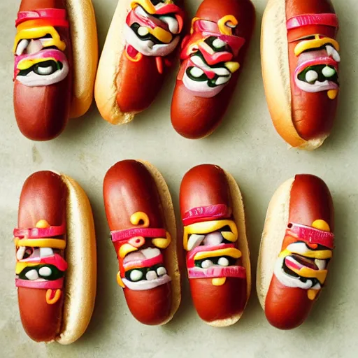 Image similar to hot dog hands