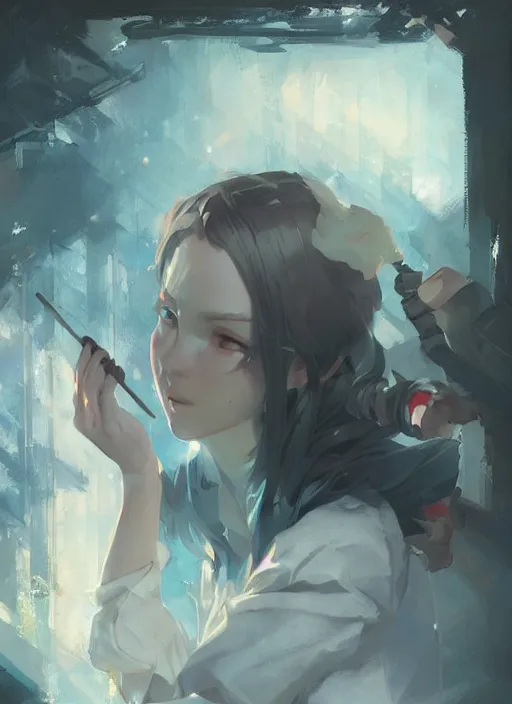 Image similar to the neighbor, Krenz Cushart, Ross Tran