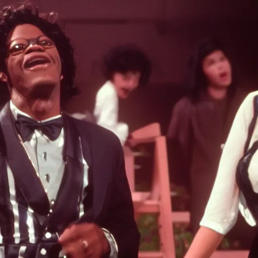 Image similar to plastic love sung by samuel jackson