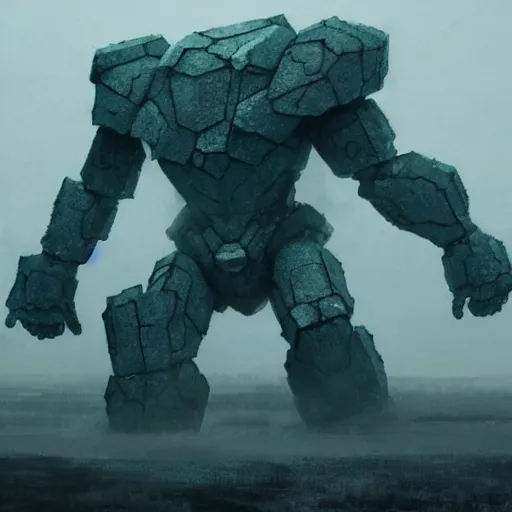 Image similar to opal by jakub rozalski, chaos golem still frame from mcu movie, nuclear crystal construct from kubrick movie, crystal golem fighting vast army by jakub rozalski, opal lightning elemental from benicio del toro movie