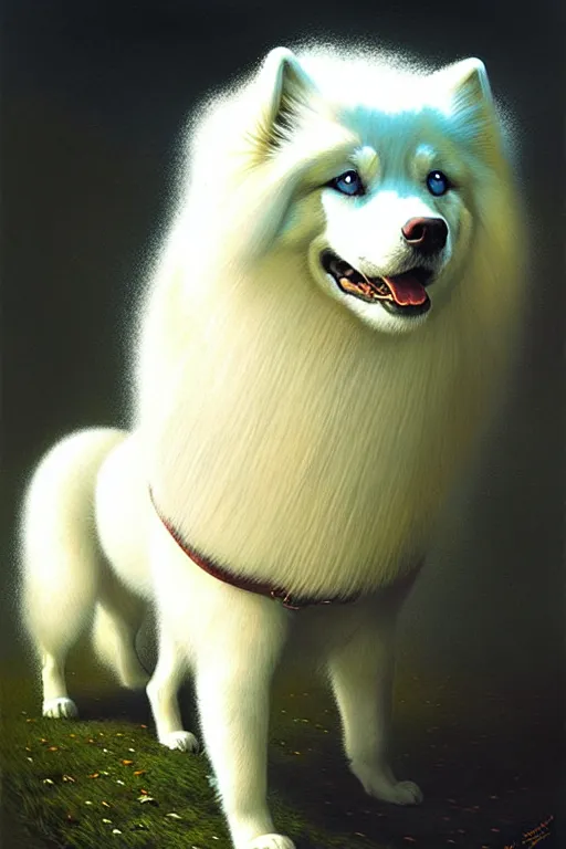 Image similar to anna podedworna samoyed