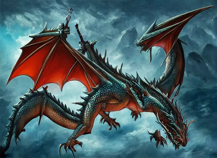 Image similar to dragon