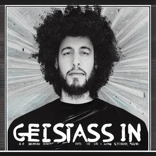 Image similar to album cover art for a musician named geistern