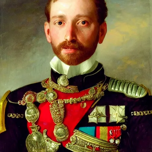 Image similar to Archibald Humphrey Roy Balthazar the 3rd, grand duke of Normandy