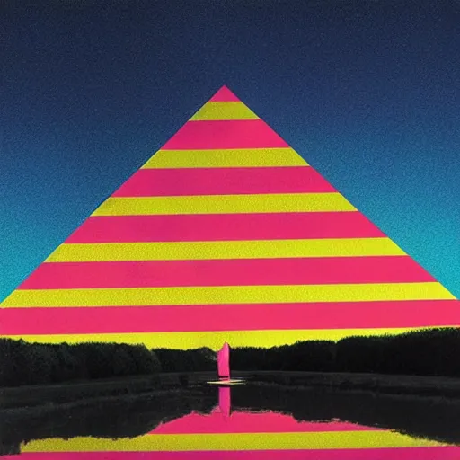 Image similar to album cover in the style of Pink Floyd