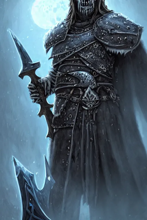 Image similar to an undead viking lich king eatiing a banana, wide angle, super highly detailed, professional digital painting, artstation, concept art, smooth, sharp focus, no blur, no dof, extreme illustration, Unreal Engine 5, Photorealism, HD quality, 8k resolution, cinema 4d, 3D, beautiful, cinematic, art by artgerm and greg rutkowski and alphonse mucha and loish and WLOP