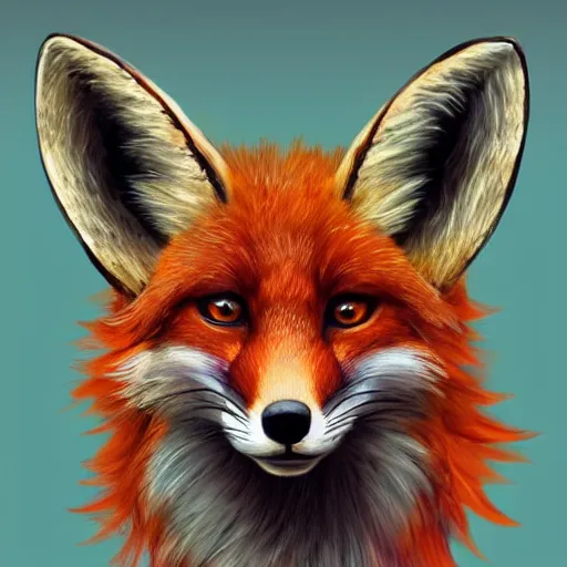 Image similar to portrait of a fox wearing a tiara, wreath flowers, fantasy art, d & d, trending on artstation, beautiful art, highly detailed