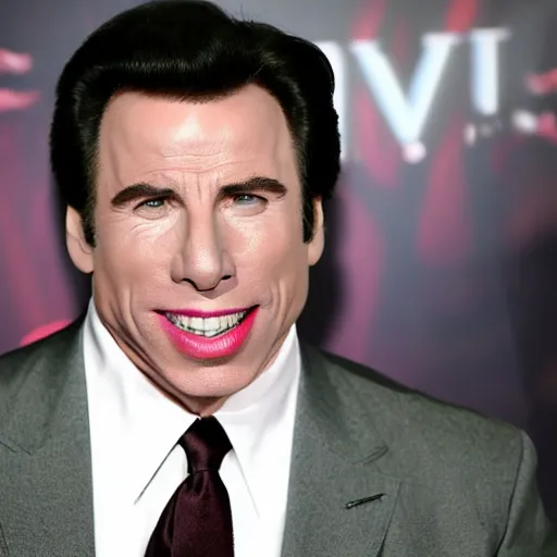Image similar to a photo of john travolta as a vampire vampire vampire vampire