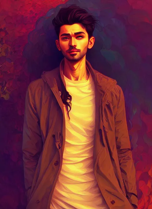 Prompt: handsome kakshi, half body shot, path traced, highly detailed, high quality, digital painting, alena aenami, lilia alvarado, shinji aramaki, karol bak, alphonse mucha, tom bagshaw