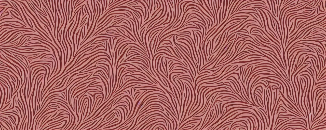 Prompt: an organic biomemetic wallpaper based on coral