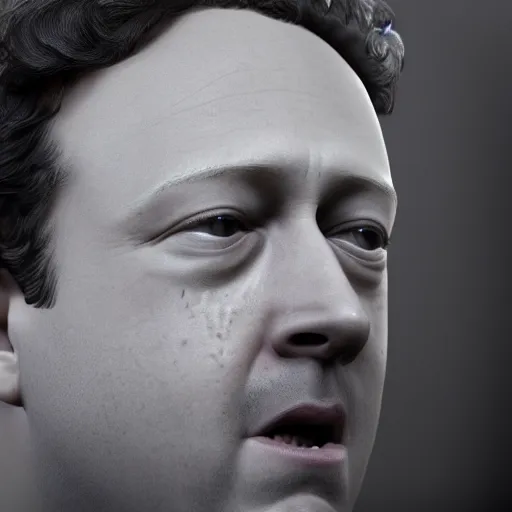 Image similar to mark zuckemberg crying, photorealistic, ultra detailed, 8 k