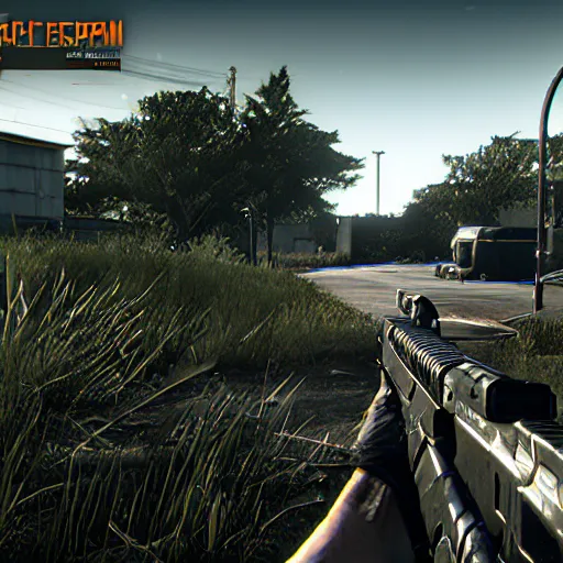 Image similar to Escape from Tarkov in Hawaii, in-game screenshot