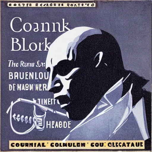 Image similar to count orlok blue note album cover