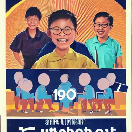 Image similar to 1 9 9 0 s singaporean public education poster