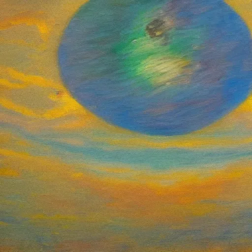 Prompt: an impressionist painting of the sun and moon dancing into infinity, aesthetically pleasing composition, masterpiece, 4k, 8k W 704