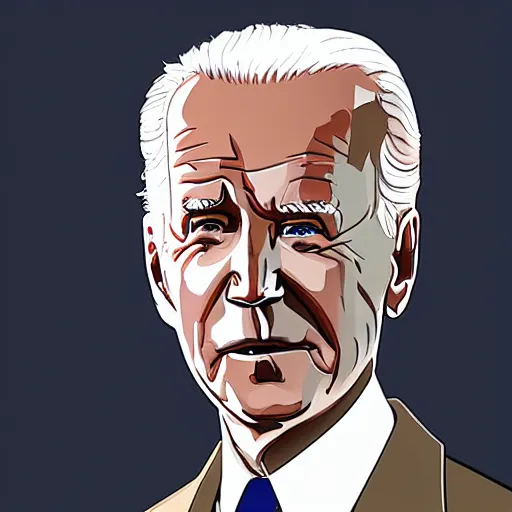 Prompt: Joe Biden in Disco Elysium, character portrait, elegant, digital art