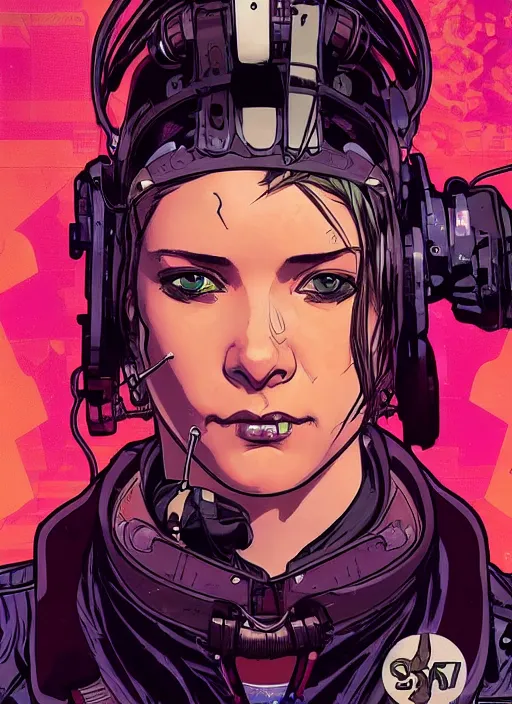 Image similar to cyberpunk pop star. portrait by ashley wood and alphonse mucha and laurie greasley and josan gonzalez and james gurney. spliner cell, apex legends, rb 6 s, hl 2, d & d, cyberpunk 2 0 7 7. realistic face. vivid color. dystopian setting.