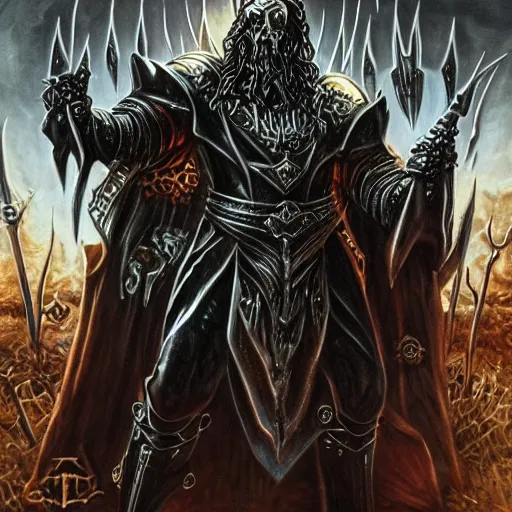 Prompt: dark metal lord