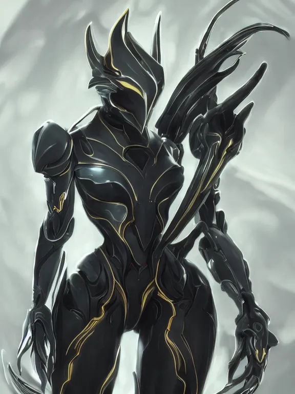 Image similar to exquisite cinematic front shot, low shot, of a beautiful saryn warframe, that's a giant beautiful stunning anthropomorphic robot female dragon with metal cat ears, posing elegantly, robot dragon paws for feet, streamlined white armor, long elegant tail, two arms, two legs, long tail, detailed warframe fanart, destiny fanart, high quality digital art, giantess art, dragon art, furry art, realistic digital art, warframe art, Destiny art, furaffinity, DeviantArt, artstation, 8k HD, octane render