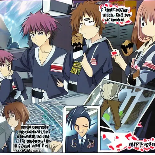 Prompt: 9 / 1 1 tragedy in anime