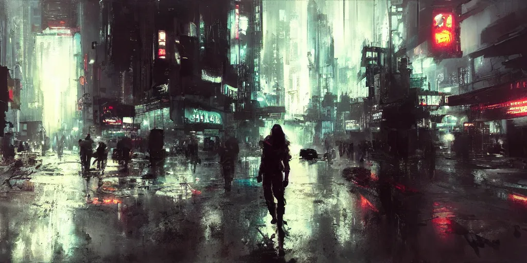 Prompt: cyberpunk jeremy mann