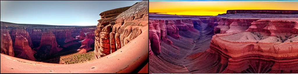 Prompt: 360 Degree HDRI panorama of canyons in Utah, 8k, Poliigon