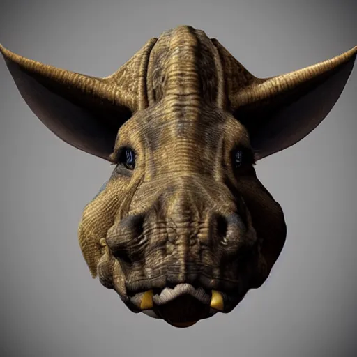 Image similar to 2d simplified triceratops head cute, popular on artstation, popular on deviantart, popular on pinterest