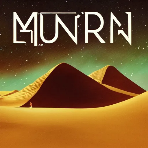 Prompt: dune - like and muse album like landscape