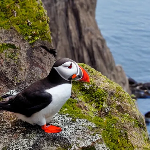 Image similar to beautiful photo of a puffin, canon 5 d